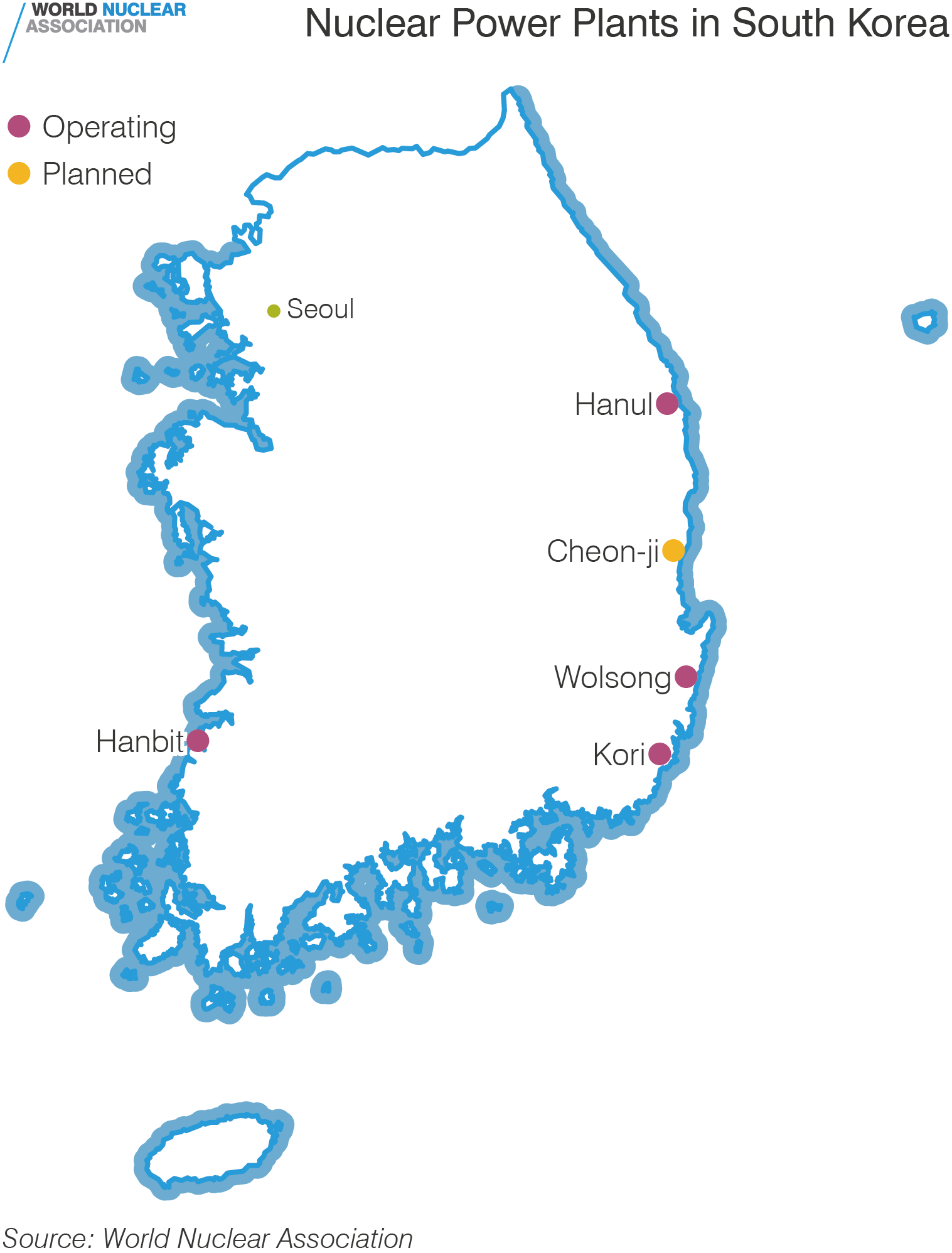 Nuclear Power Plants in South Korea
