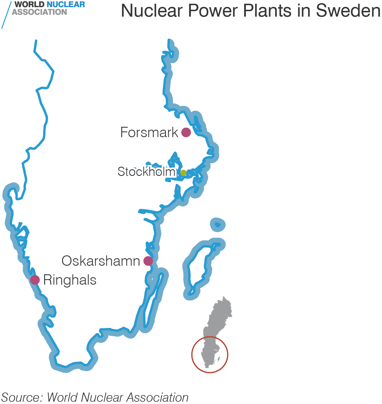 Nuclear Power Plants in Sweden